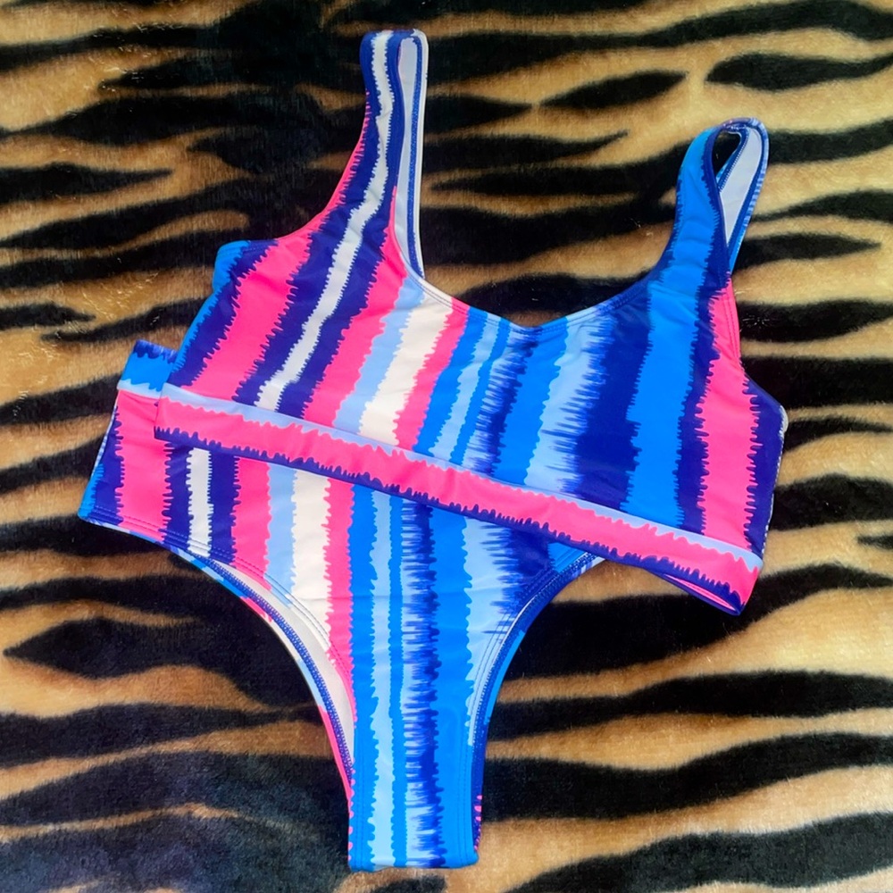 New! SHEIN high-waist bikini